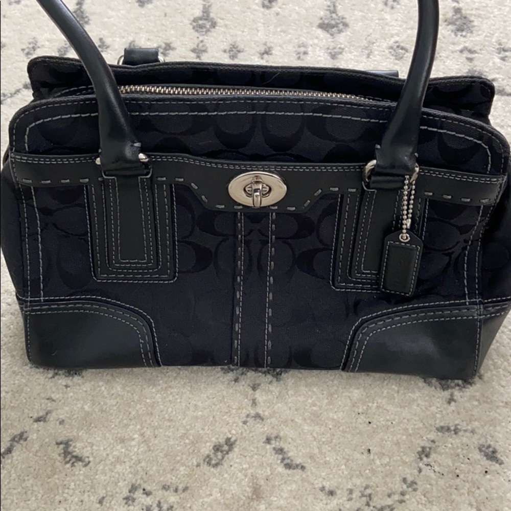 COACH Authentic Black Handbag